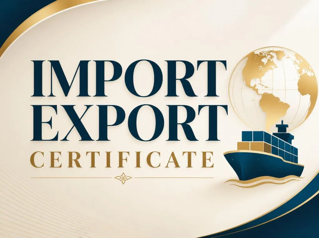 Import Export Code Registration